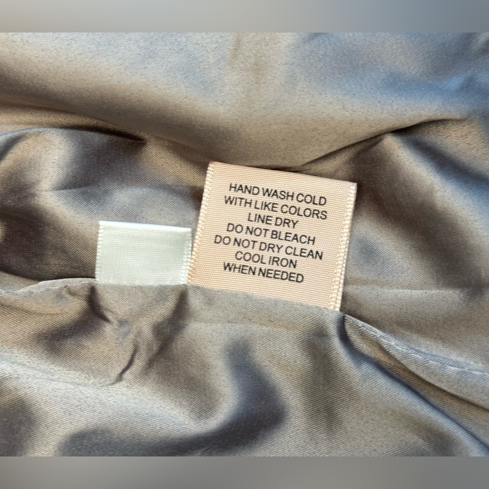 PHILOSOPHY Faux Leather/Suede Zip Up Moto Bomber Jacket Size XS in Taupe - Picture 14 of 15